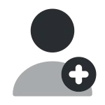 User Add SVG Icon